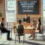 distroct court mediation program Dedham