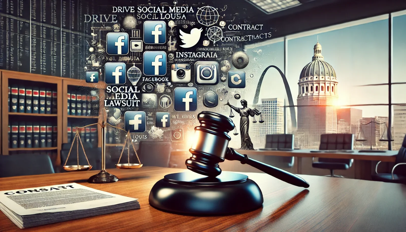 drive social media lawsuit st louis